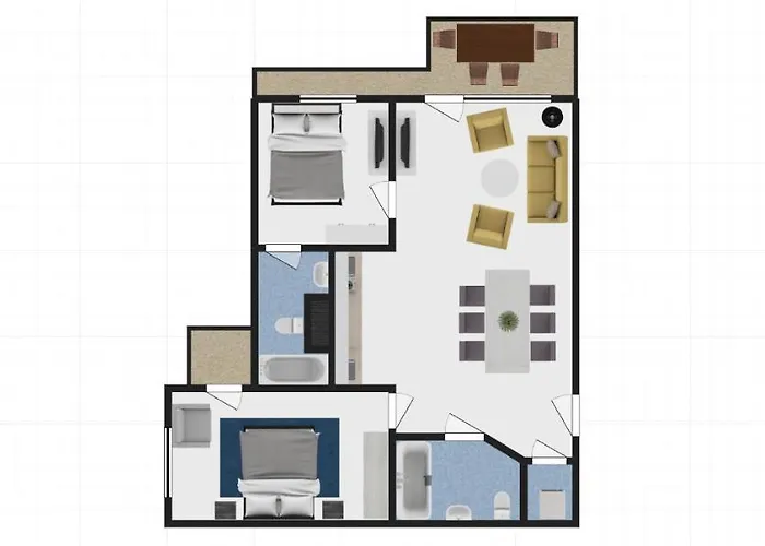 Apartello Modern - Garden Of Eden 公寓 圣弗拉斯